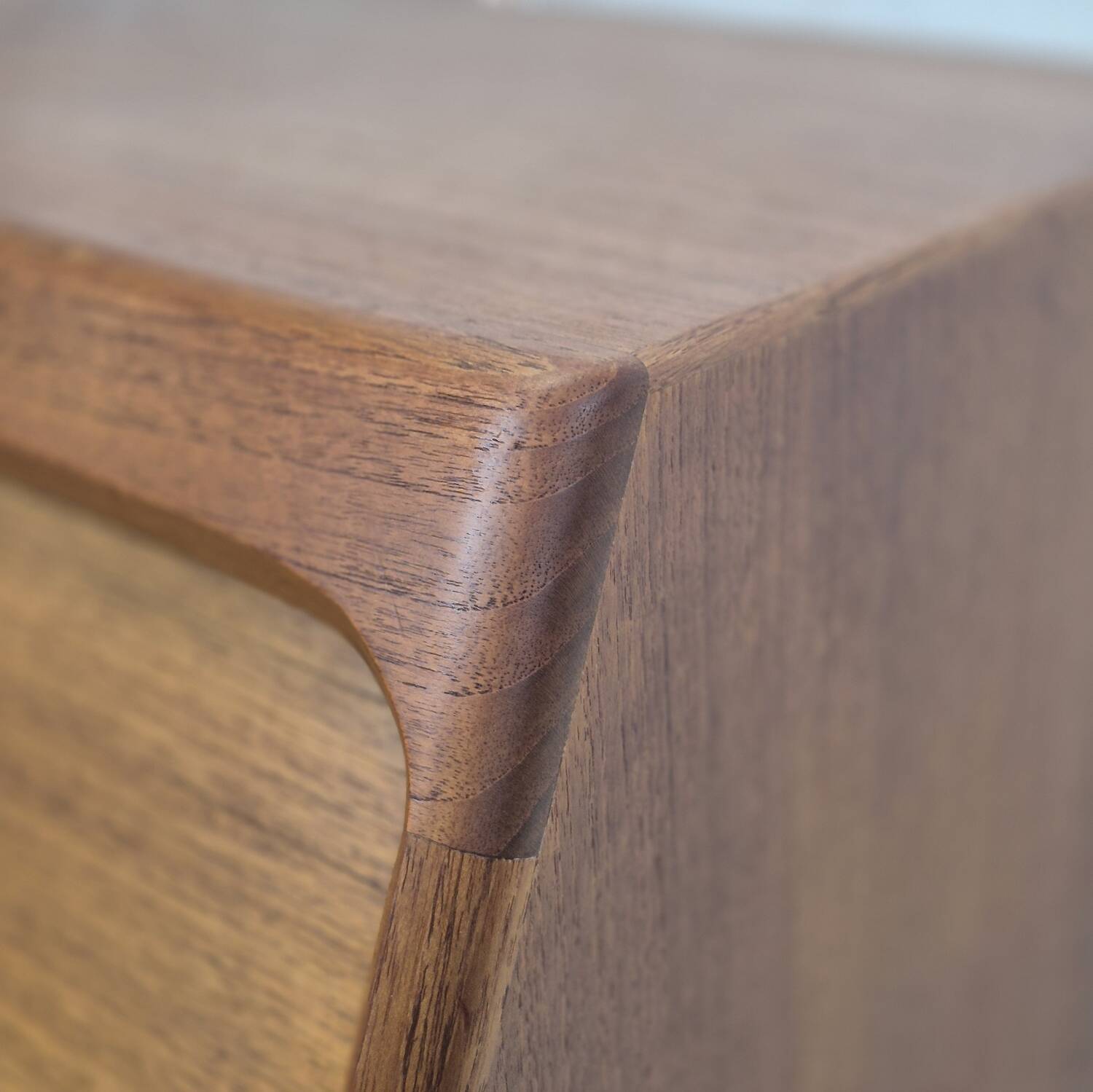 Bernhard Pedersen & Søn, secrétaire danois vintage, coiffeuse