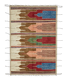 Handwoven Tribal One of a Kind 258 cm x 305 cm Multicolor Wool Carpet