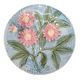 Antique Sarreguemines wall plates – Set of 2 with floral decor