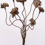 Magic Bronze Tree Floor lamp Italy 1970s