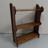 Antique walnut hanging rack