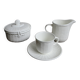 Wedgwood Nantucket Sugar Bowl, Milk Jug, Cup and Saucer