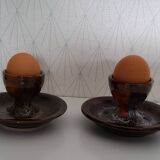 Set of 2 Vallauris egg cups