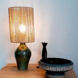 Vintage terracotta lamp