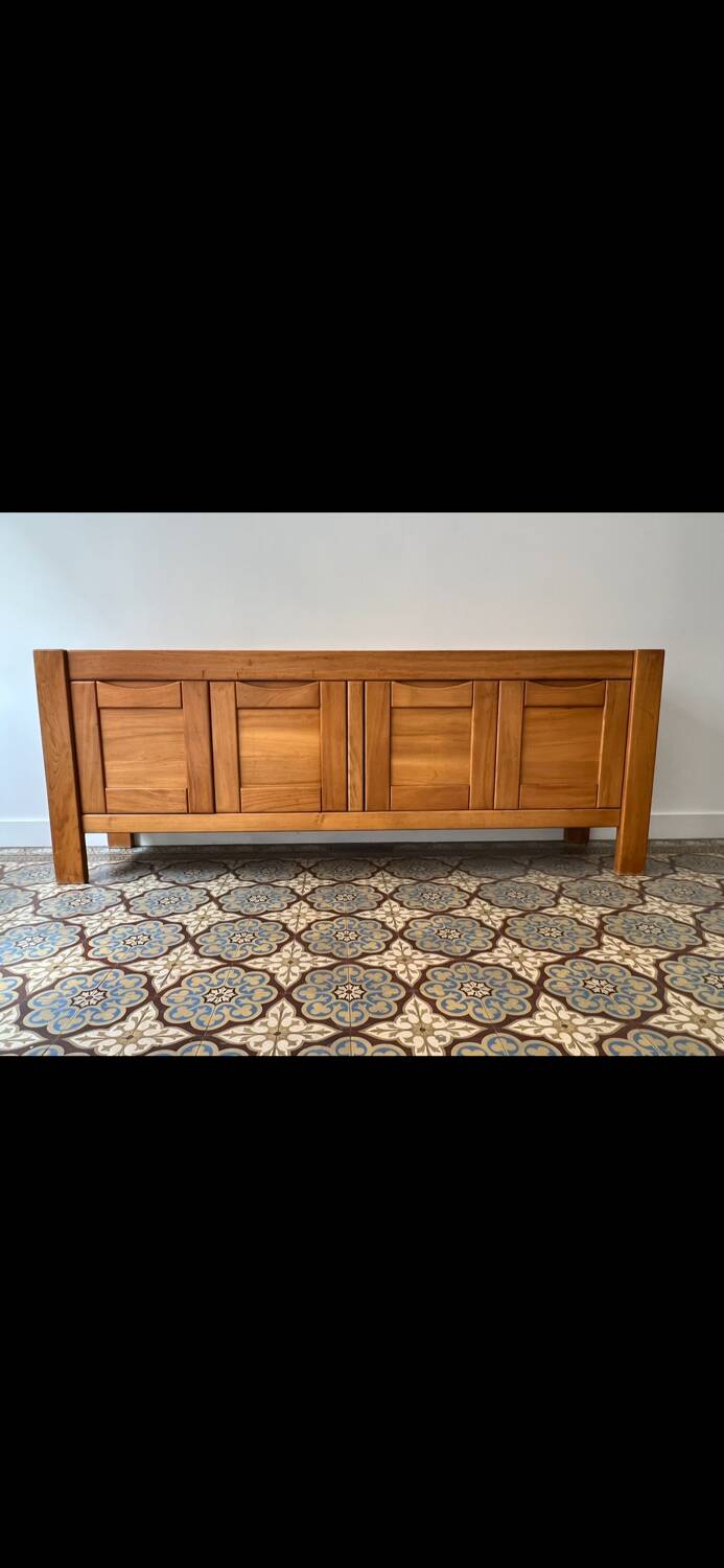 Regain House, designer elm sideboard