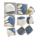Lot of 8 Coco Wall Plates – Limoges Porcelain