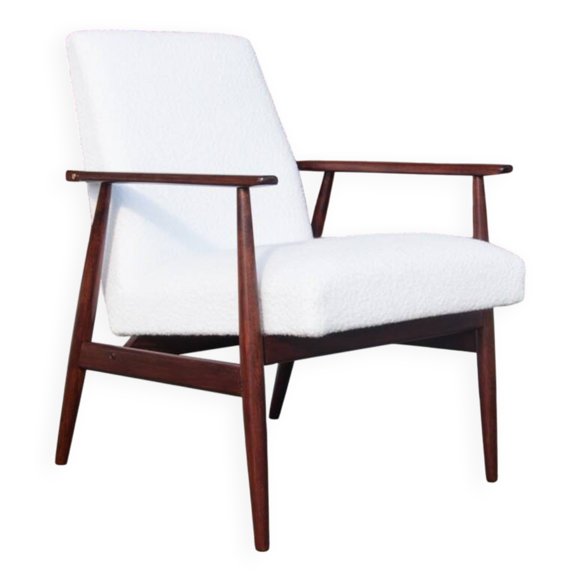 Armchair from the 1960s, model 300-190, designed by H. Lis, Poland. After renovation.