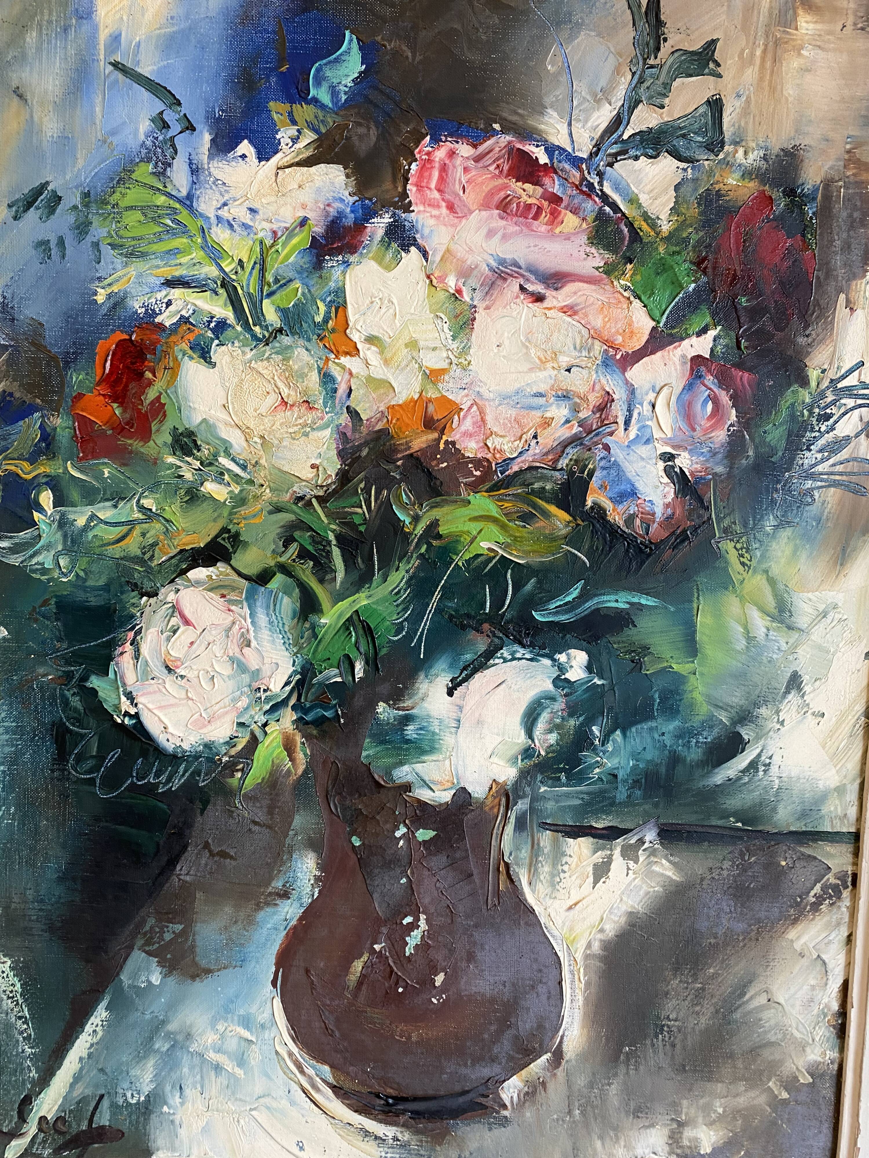Peinture fleurs Robert van Cleef