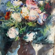 Peinture fleurs Robert van Cleef
