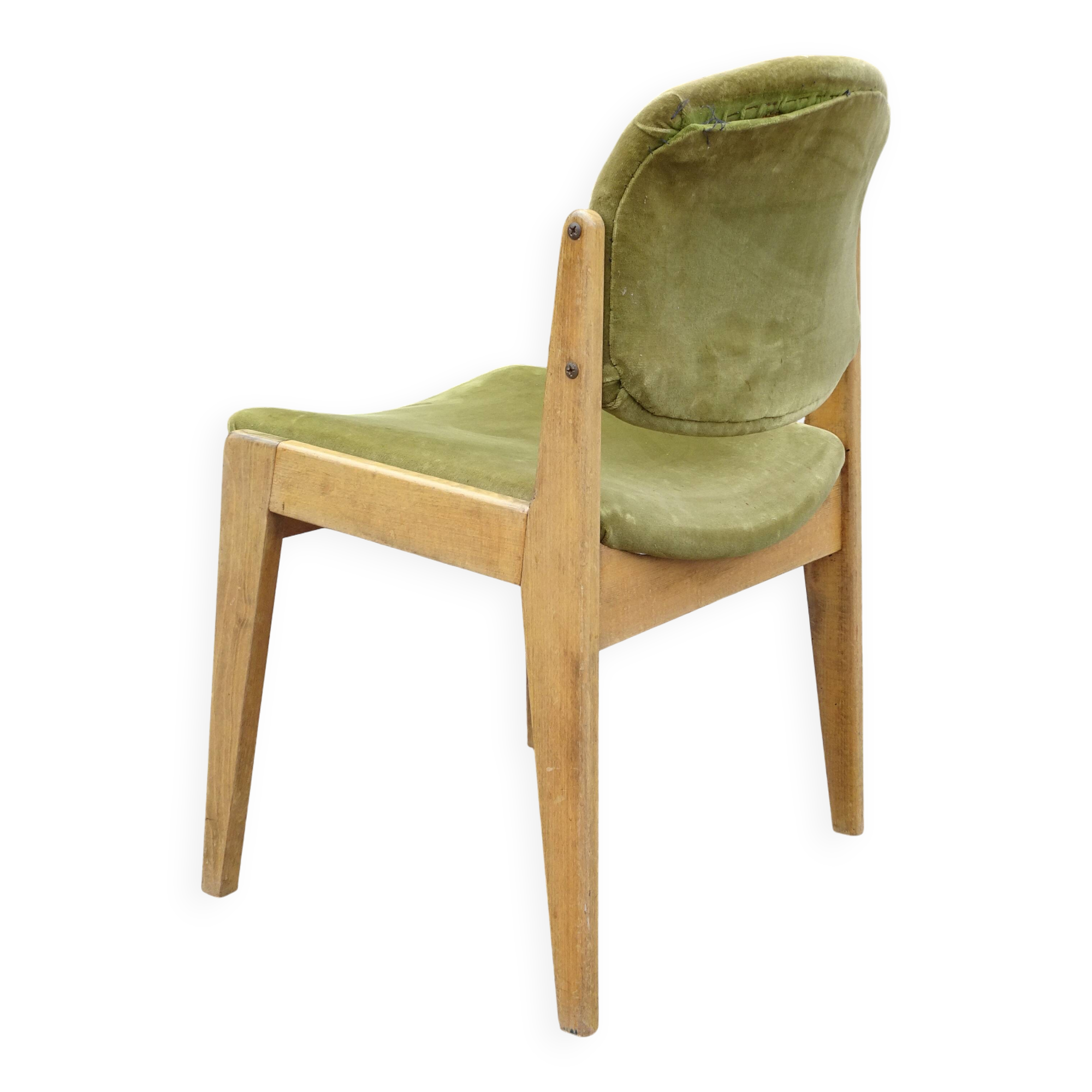 Chair by Michel Mortier, model A1 or SF100, Steiner edition, around 1952.