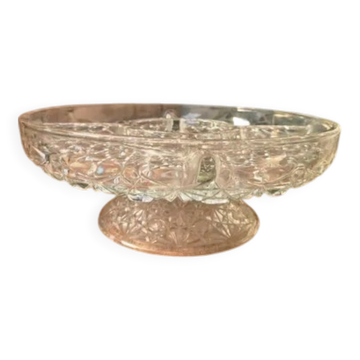 Plat vintage service sur pied
