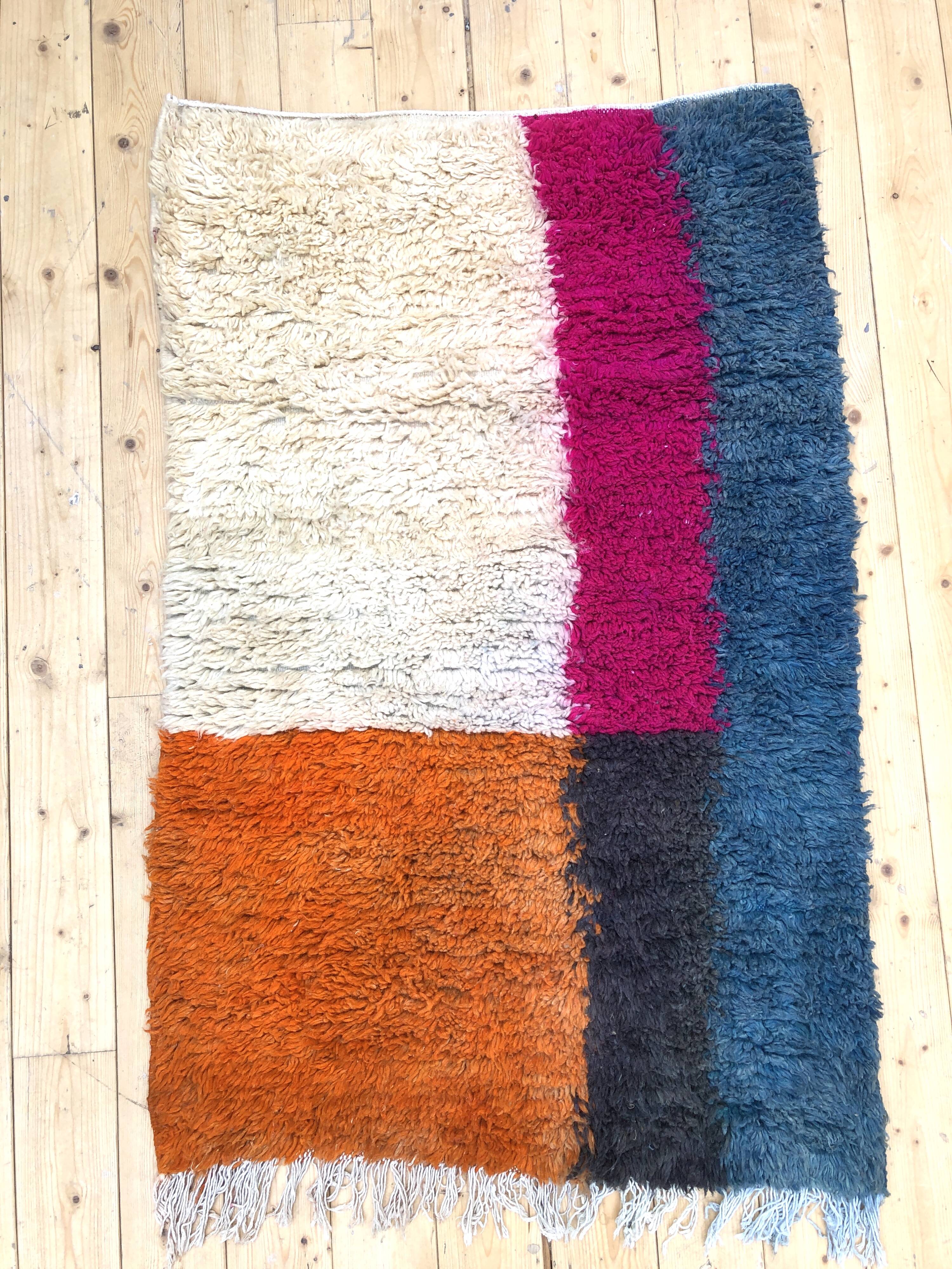 Moroccan Berber carpet Boujaad 1, 46x 0,93m