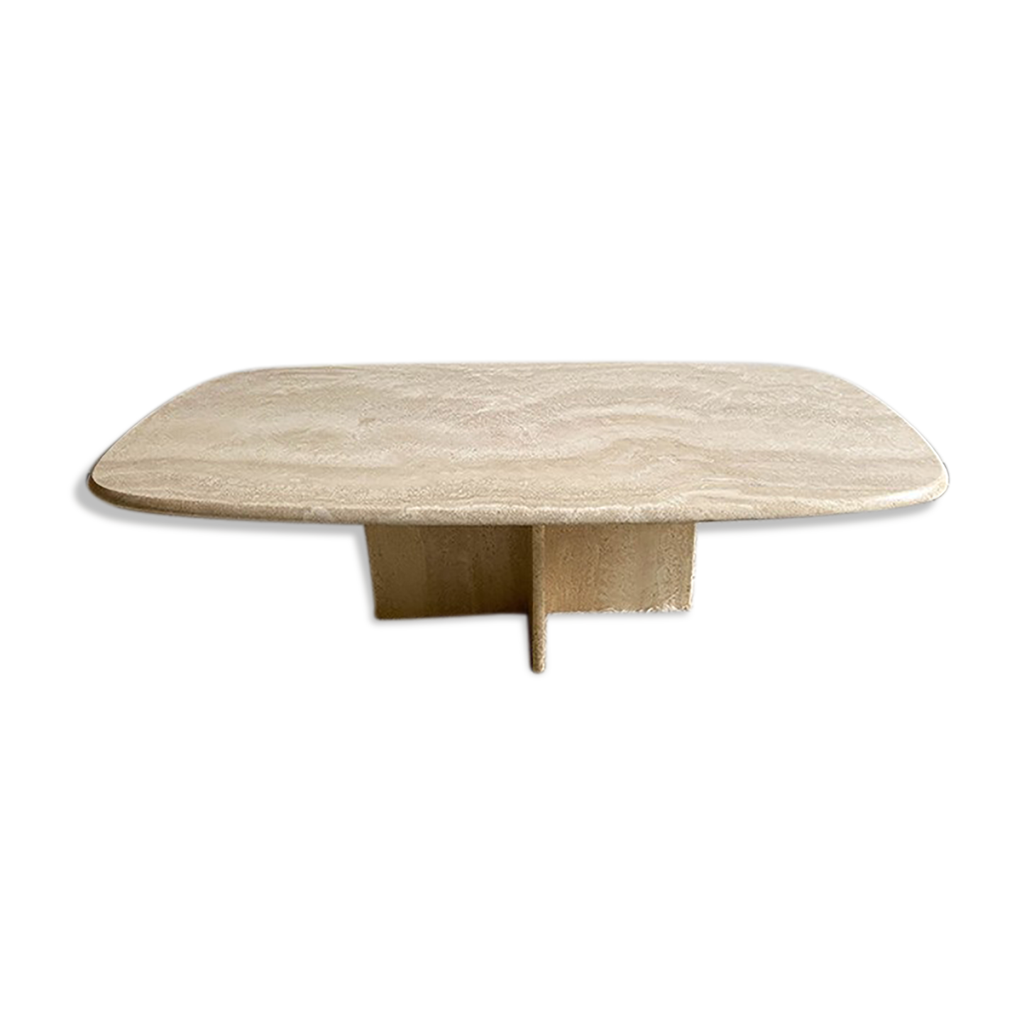 Low table in travertine