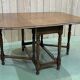 English folding table called -Gateleg- oak from the 1930s