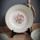 Set 6 plates Amandinoise fleuries