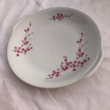 Pink forget-me-not serving dish