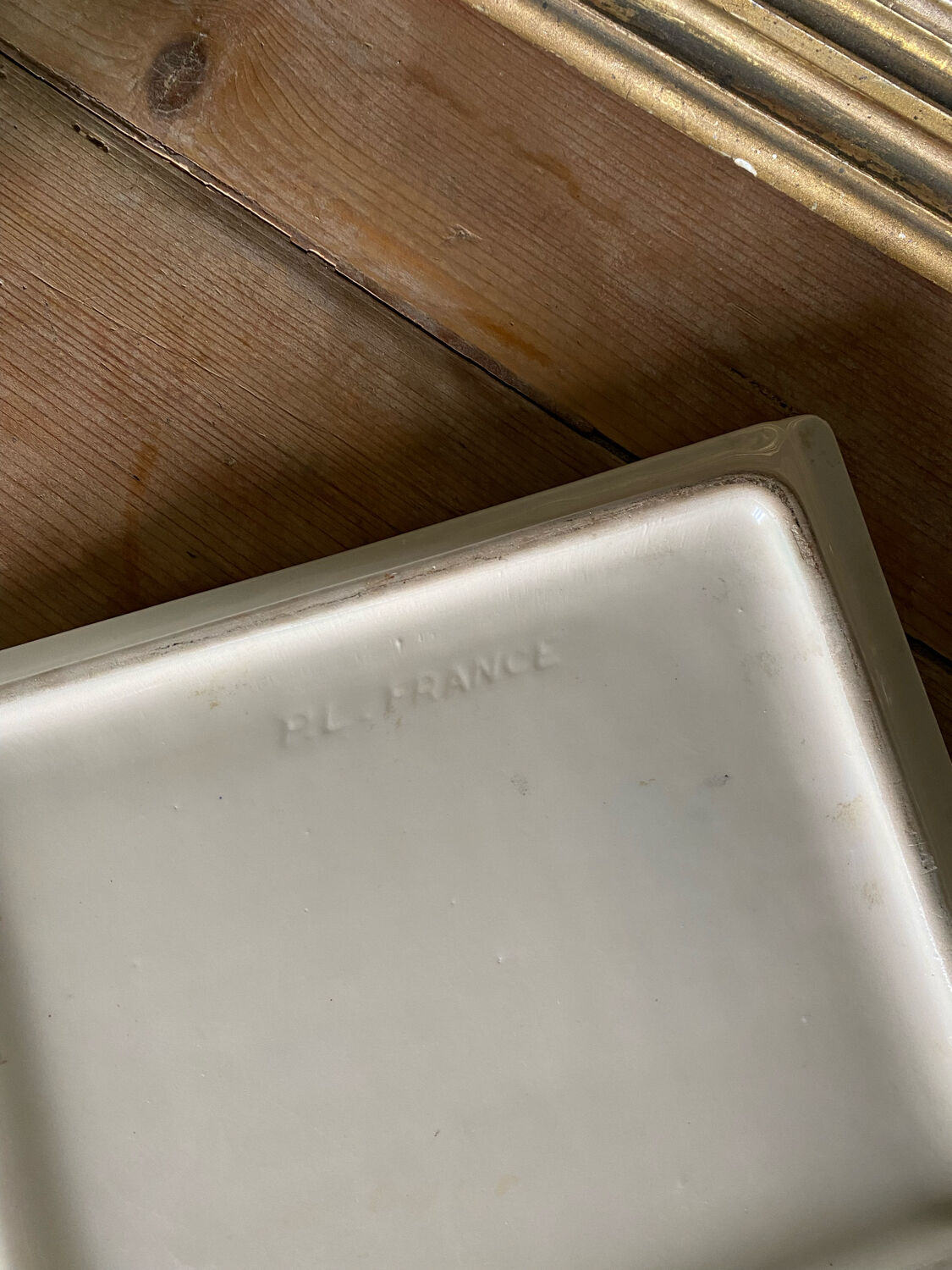 Limoges porcelain fish pattern tray