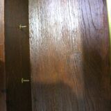 Louis XVI Officer's Chest of Drawers, 19th (19th) Century, Mahogany & Marble