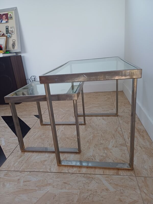 Table gigogne metal