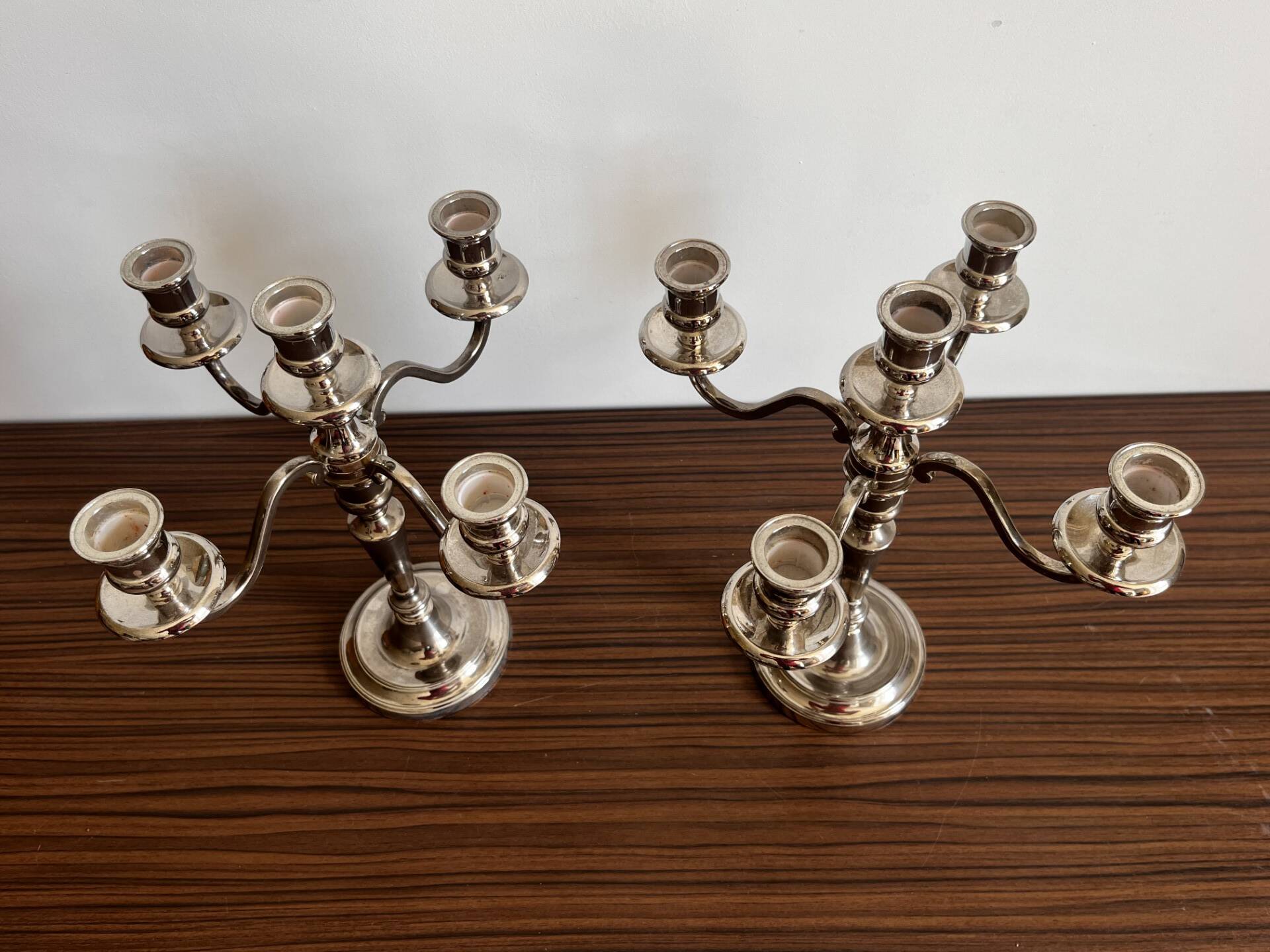 Paire de candélabres