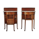 Pair of nightstands time 1900 Art nouveau
