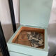 Old wooden jam maker