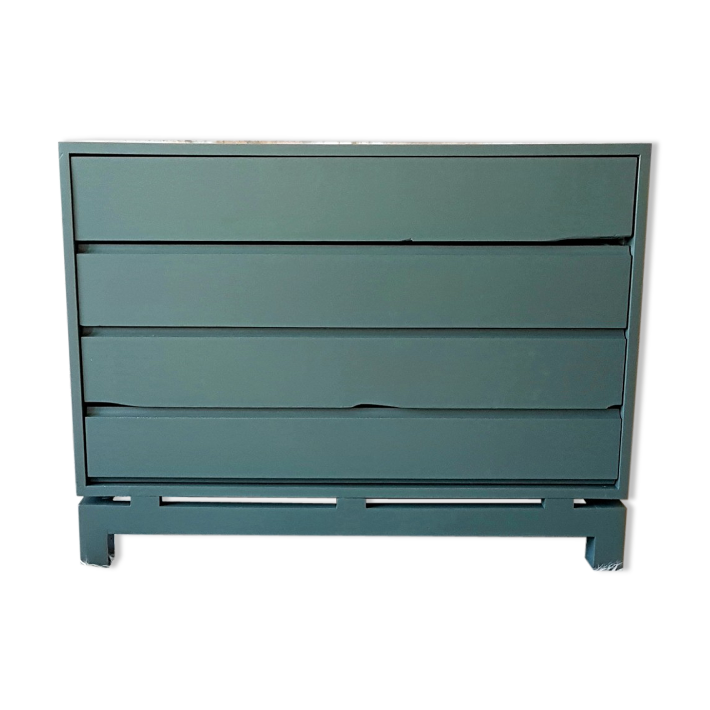 Chest of drawers vintage 70 s khaki Green