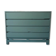 Commode vintage 70s kaki vert