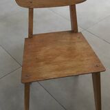 Vintage wooden chair for children from the 1960s:1970s