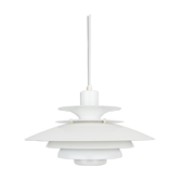 Danish vintage pendant lamp Verona by Kurt Wiborg, Jeka 1980s