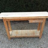 Établi ancien en sapin