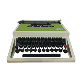Machine à écrire Underwood 315 verte avec sa mallette