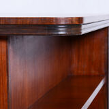 Restored art deco writing desk, Germany, 1930s, revived polish