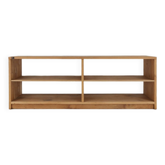 Mid-century modern console table in oak wood by Le Noble, Belgium, 1990