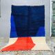 Handmade wool Berber carpet size 150 x 250 cm