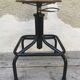 1950s old workshop stool