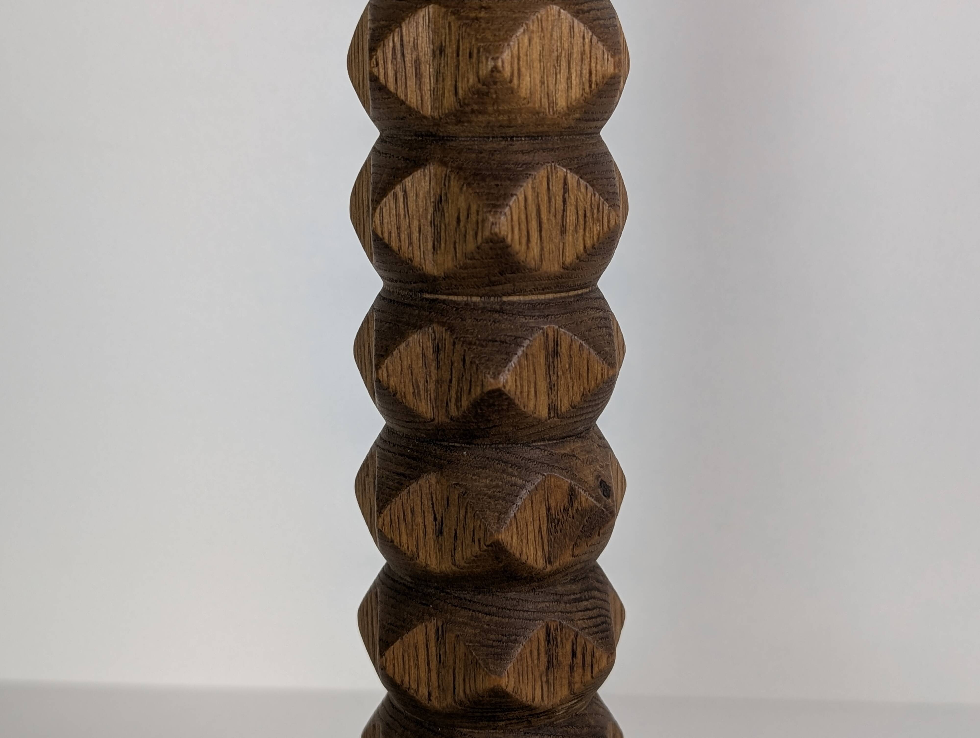 Oak lamp