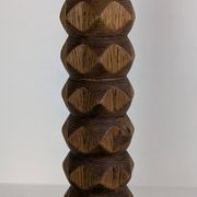 Lampe en chêne