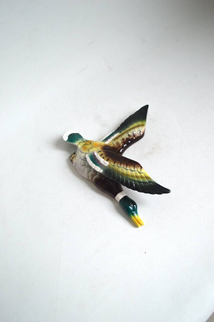 Oiseau en céramique à suspendre