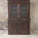 Solid wood display cabinet