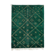 Modern Moroccan carpet green contemporary art 240x340cm