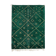 Modern Moroccan carpet green contemporary art 240x340cm