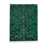 Modern Moroccan carpet green contemporary art 240x340cm
