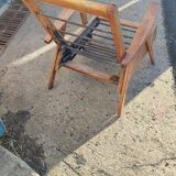 Compass foot chair with system circa 1950
