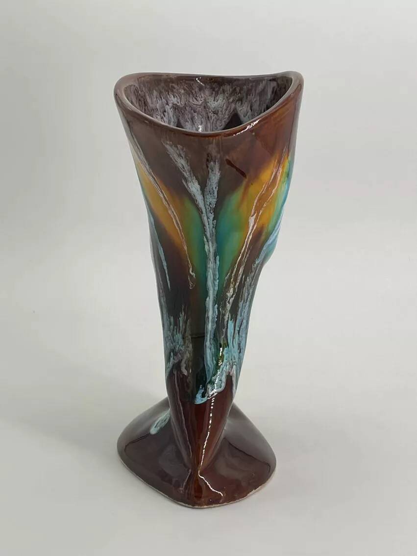Vallauris vase in ceramic from the 1960s.