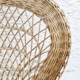 Armchair rotin braided