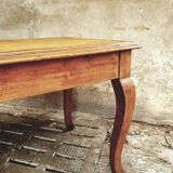 Old table pine dining table 76 x 256 cm