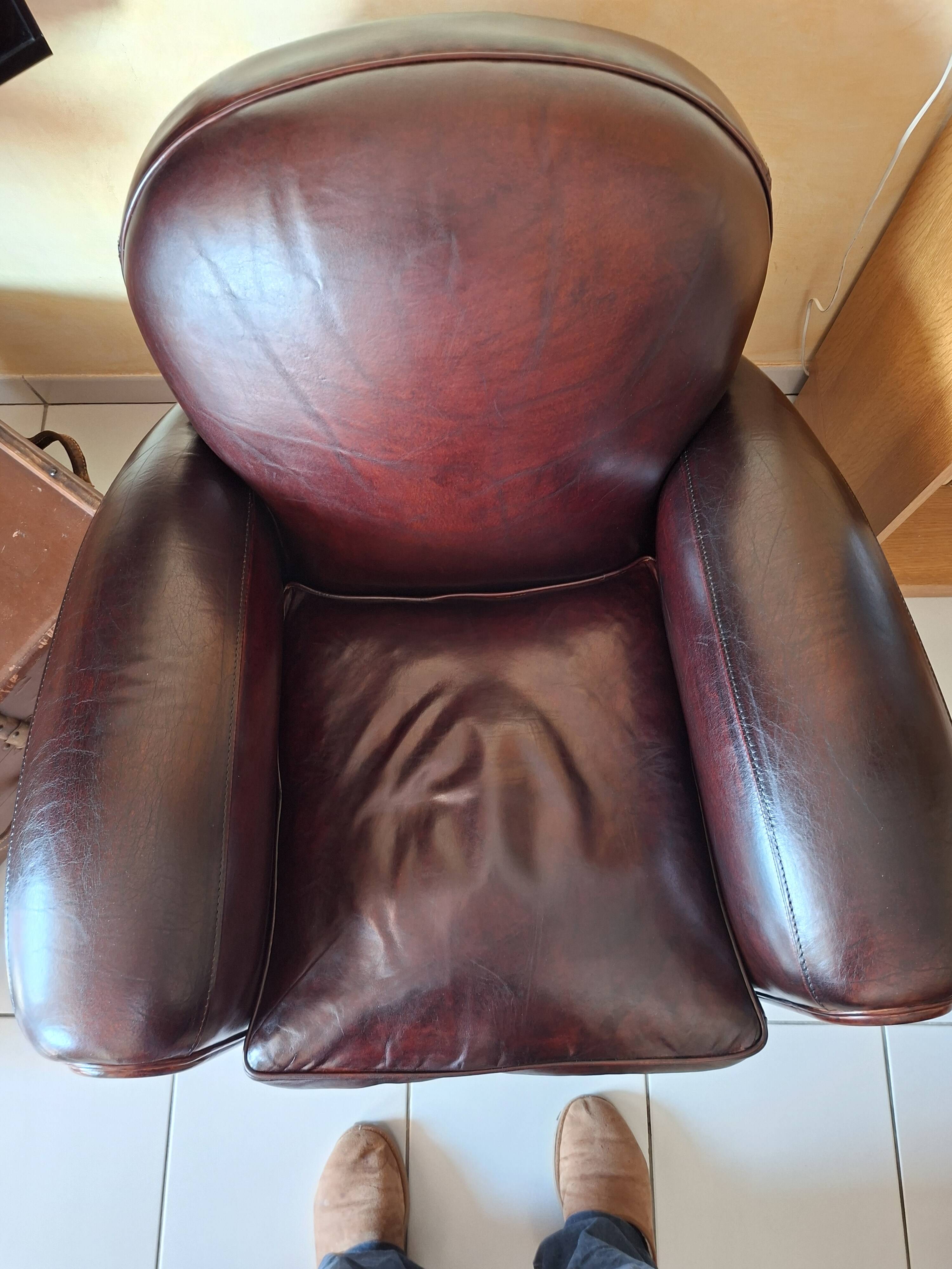 Leather living room set – Anjou Seat (Ralph) – St Nicolas model