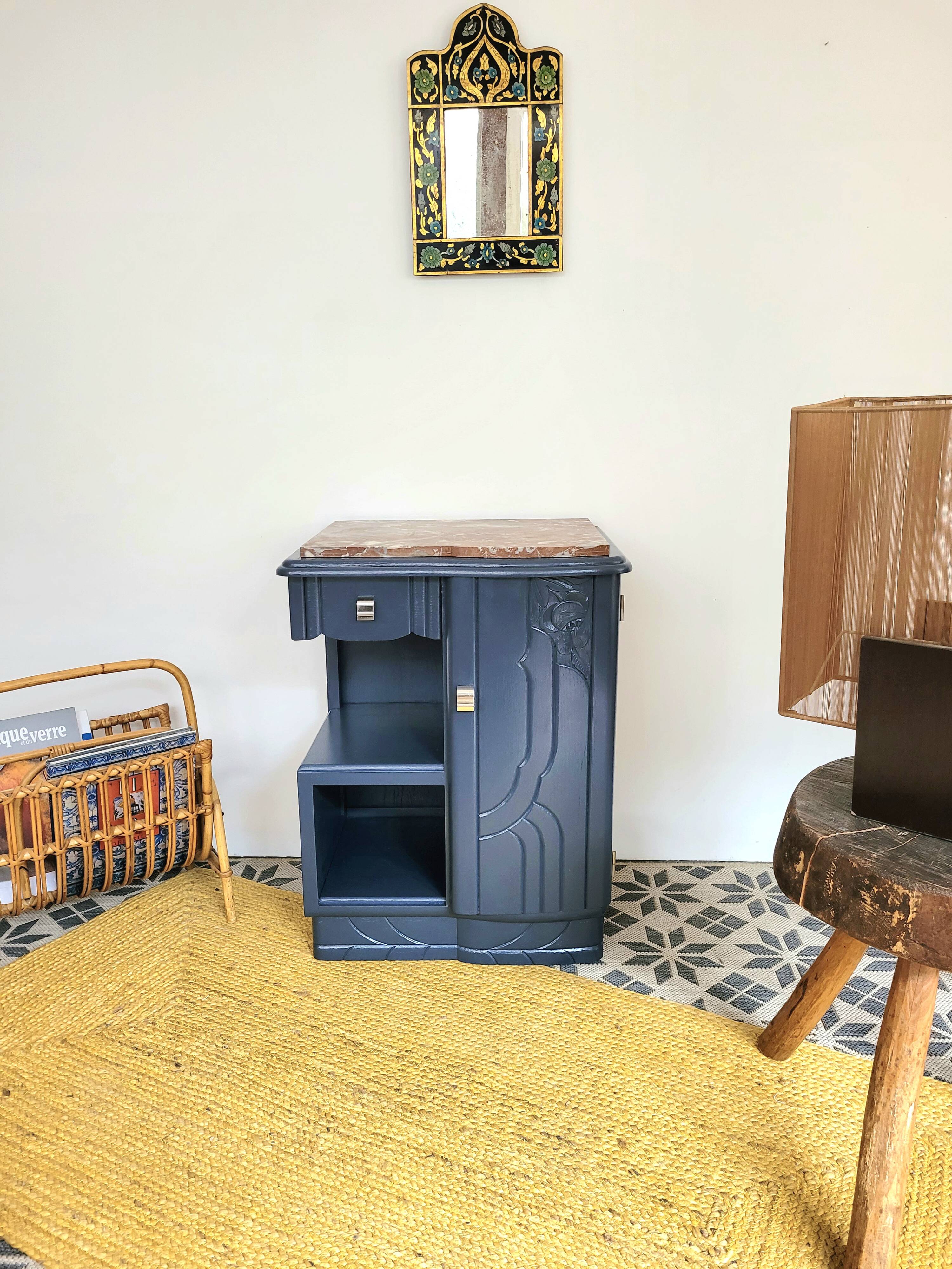 Art deco bedside
