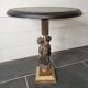 Table d'appoint style empire en bronze